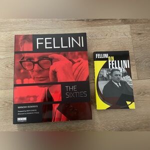 Fellini The Sixties And Fellini On Fellini Film Book Set Bundle